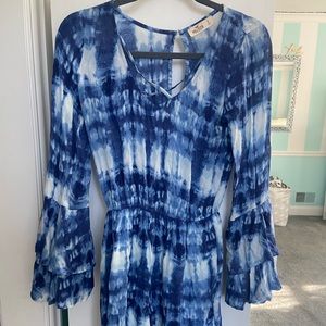Hollister tie dye romper